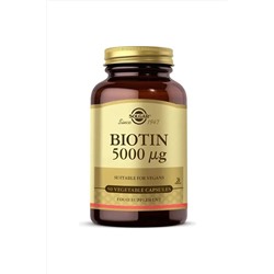 Solgar Biotin 5000 Mcg 50 Kapsül SOLGARBIOTIN5000MG
