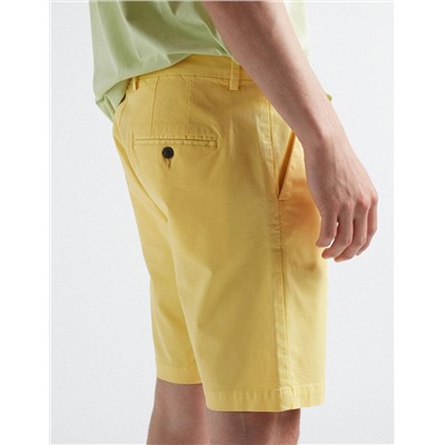Chino Shorts, Men, Light Yellow