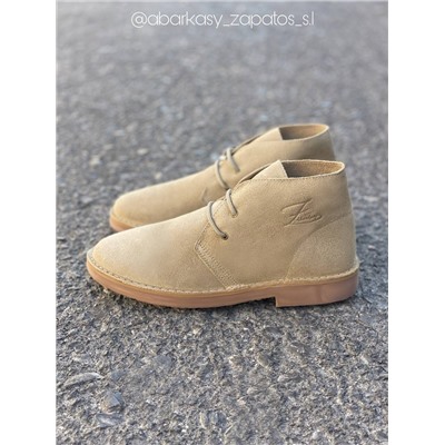 AB.Z. SAFARY S.A DUNE+Pelle Ab.Zapatos VIGA (1170) taupe АКЦИЯ