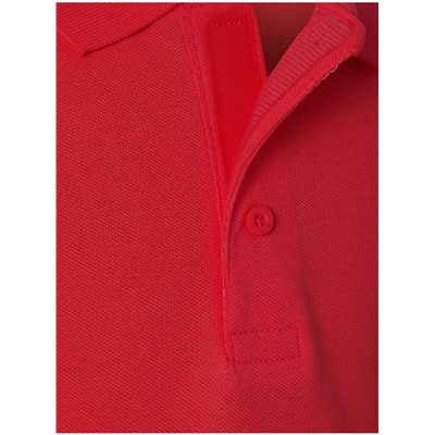 Red Easy On Short Sleeve School Polo Shirts 2 Pack