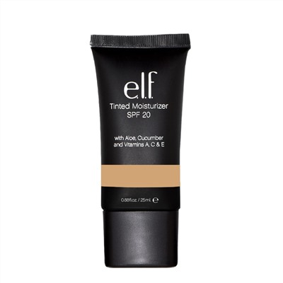 E.L.F. Cosmetics, Оттеночный солнцезащитный крем с увлажняющим эффектом, SPF 20, оттенок "Nude" ("естественный"), 0,85 жидкой унции (25 мл)