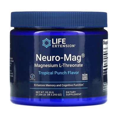 Life Extension Neuro - Mag magnesium L-93,35 gr