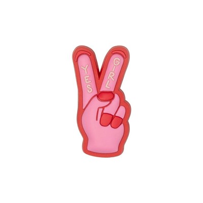 Yes Girl Peace Sign