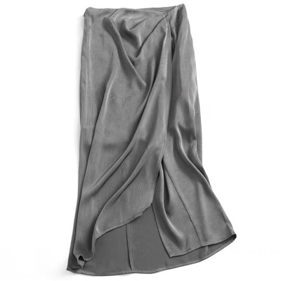 Лёгкая юбка из трендовой мятой ткани