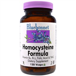 Bluebonnet Nutrition, Формула гомоцистеина, 120 капсул