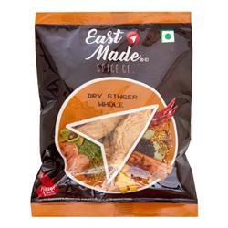 EASTMADE SPICES Dry ginger whole Имбирь сушёный, целый 50г