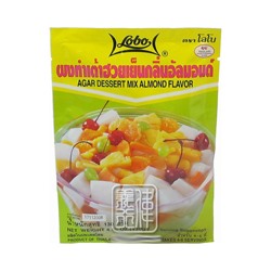 Смесь для приготовления тайского мармелада с миндальным ароматом от Lobo 130 гр / Almond Flavour agar-agar Dessert Lobo 130 g