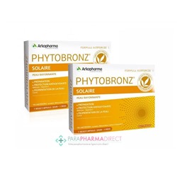 ArkoPharma PhytoBronz Solaire Peau Rayonnante 2x30 CapsulesLot  × 2