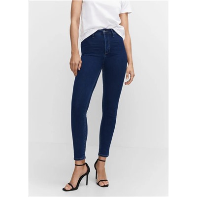 Jeggings algodón tiro alto -  Mujer | MANGO OUTLET España