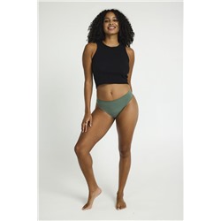 Braga menstrual clásica sin costuras Oasis Green absorción moderada abundante