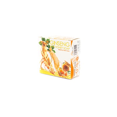 Мыло с женьшенем, медом и молоком от Soft7 120 гр / Soft7 ginseng honey soap 120 g