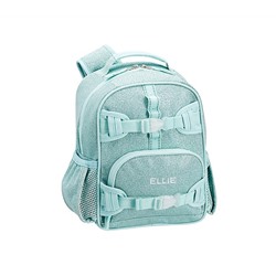 Mackenzie Aqua Glitter Backpacks