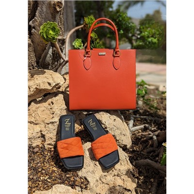 Ab.Zapatos 3420 MANDARINA+Ab.Zapatos PELLE UNIVERSAL (900) Naranja АКЦИЯ