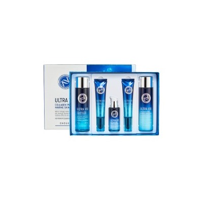 Premium Ultra X10 Collagen Pro Marine Skin Care Set, Набор омолаживающих средств с коллагеном