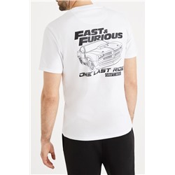 Camiseta Fast & Furious Blanco