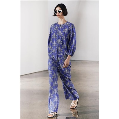 ZW COLLECTION PRINTED TROUSERS