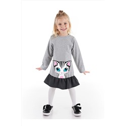 DenokidsLady Cat Kız Çocuk Elbise
