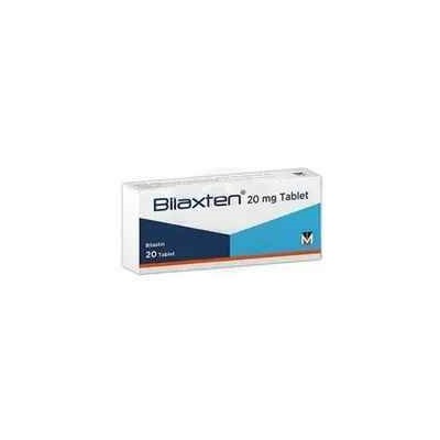 BILAXTEN 20 mg 20 tablet (аналог Никсар действ вещество Bilastin)