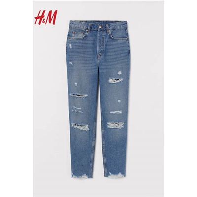 H&*M  оф сайт, распродажа стильные рваные джинсы из 💯 хлопка ✔️сейчас в распродаже с огромной скидкой