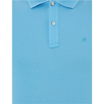 Mavi Slim Fit Polo Yaka Merserize Tişört