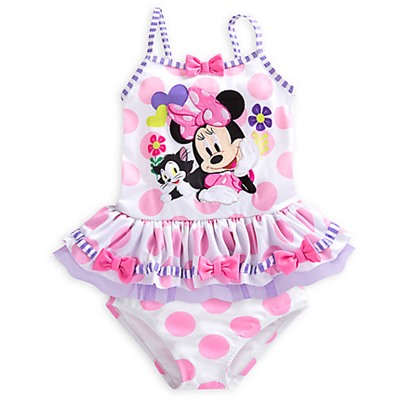 Купальник Minnie Mouse Deluxe Swimsuit for Girls - 2-Piece