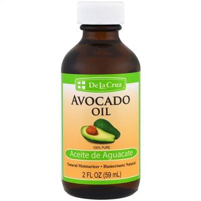 De La Cruz, 100% Pure Avocado Oil, 2 fl oz (59 ml)