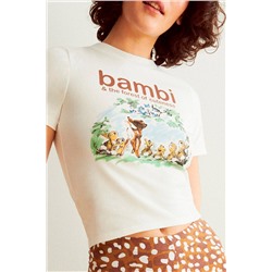 Camiseta Bambi Disney Crudo