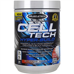 Muscletech, Performance Series, Cell Tech Hyper-Build, Icy Rocket Freeze, 1.08 lbs (488 g)