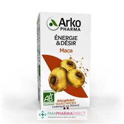 ArkoPharma ArkoGélules - Maca - Énergie & Désir - BIO 40 gélules