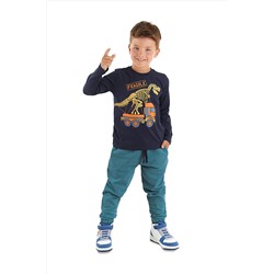 Mushi Fragile Erkek Çocuk T-shirt Pantolon Takım MS-23K1-012