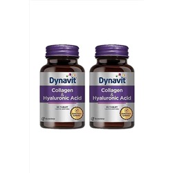 Dynavit Collagen & Hyaluronic Acid 30 Tablet X 2 Adet 123305