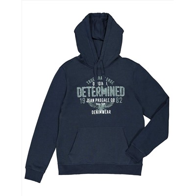 Herren Hoodie mit Message-Print