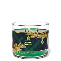 White Barn


Fresh Balsam


3-Wick Candle