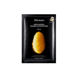 [JMSOLUTION] Маска для лица тканевая ПРОТЕИНЫ КОКОНА ЗОЛОТОГО ШЕЛКОПРЯДА Water Luminous Golden Cocoon Mask, 45 мл