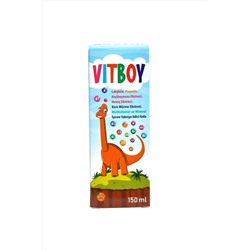 Vitboy Iştah Arttırımına Ve Boy Uzamasına Yardımcı Takviye Edici Gıda 150 Ml Şurup TYC00699935954