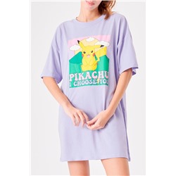 Vestido camiseta Pikachu Pokémon Pikachoosiz - Lila