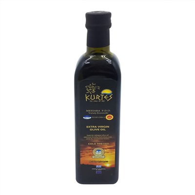 KURTES Extra Virgin Classic Olive Oil Оливковое масло стекло 500мл