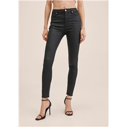 Jeans skinny encerados -  Mujer | MANGO OUTLET España