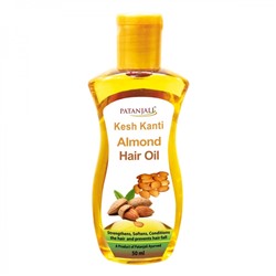 PATANJALI Almond Hair Oil  Миндальное масло для волос 50мл