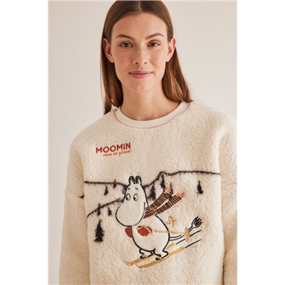 Pijama polar y borreguito Moomin