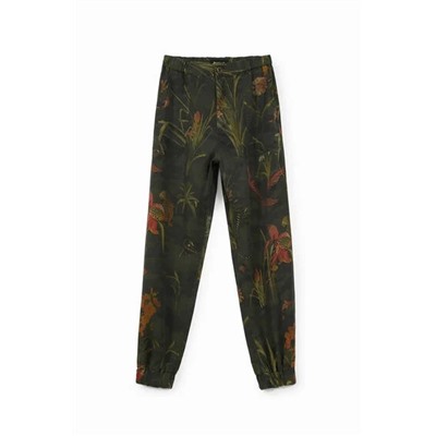 Pantalón jogger tencel estampado