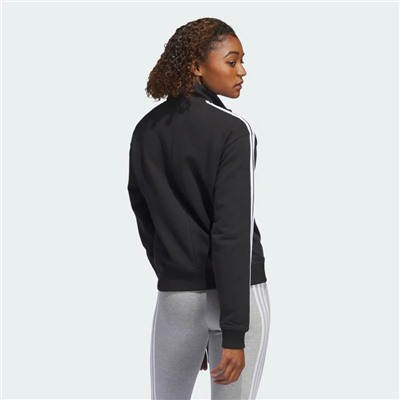 Women's Essentials 3-Stripes Quarter-Zip Sweatshirt