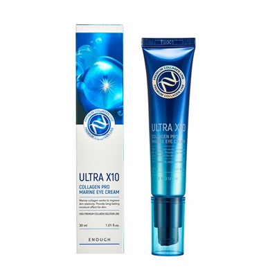 Premium Ultra X10 Collagen Pro Marine Eye Cream, Омолаживающий крем для век с коллагеном