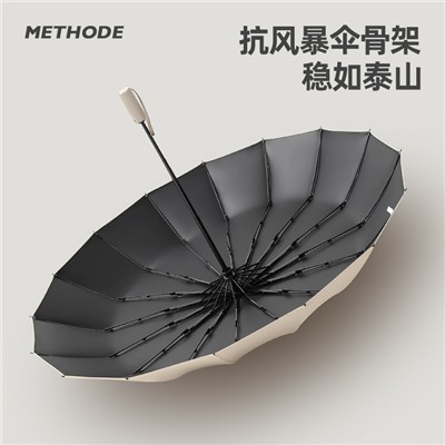 автоматический зонт  женский зонт от дождя двойного назначения, солнцезащитный козырек от ультрафиолета, мужской большой двойной складной зонт