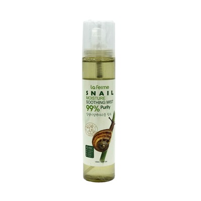 FarmStay La Ferme Snail Moisture Soothing Mist Увлажняющий спрей с муцином улитки 120мл