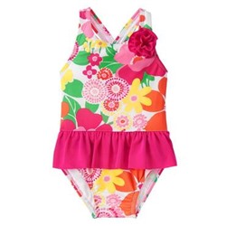 Floral 1-Piece Swimsuit