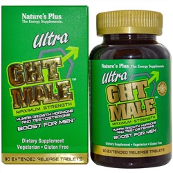 Nature's Plus, Ультра GHT для мужчин, максимальная прочность, 90 таблеток