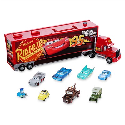 Mack Die Cast Carrier 8-Car Set - Cars 3