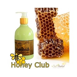 Антицеллюлитный лосьон для тела с порполисом 350 ml/Honey Club Propolis skin lotion  350 ml/