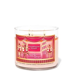CHAMPAGNE TOAST 3-Wick Candle